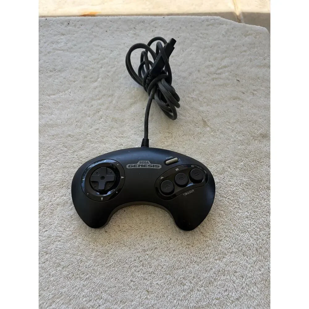 Official Sega Genesis 3 Button Controller Original Model 1650-Preowned